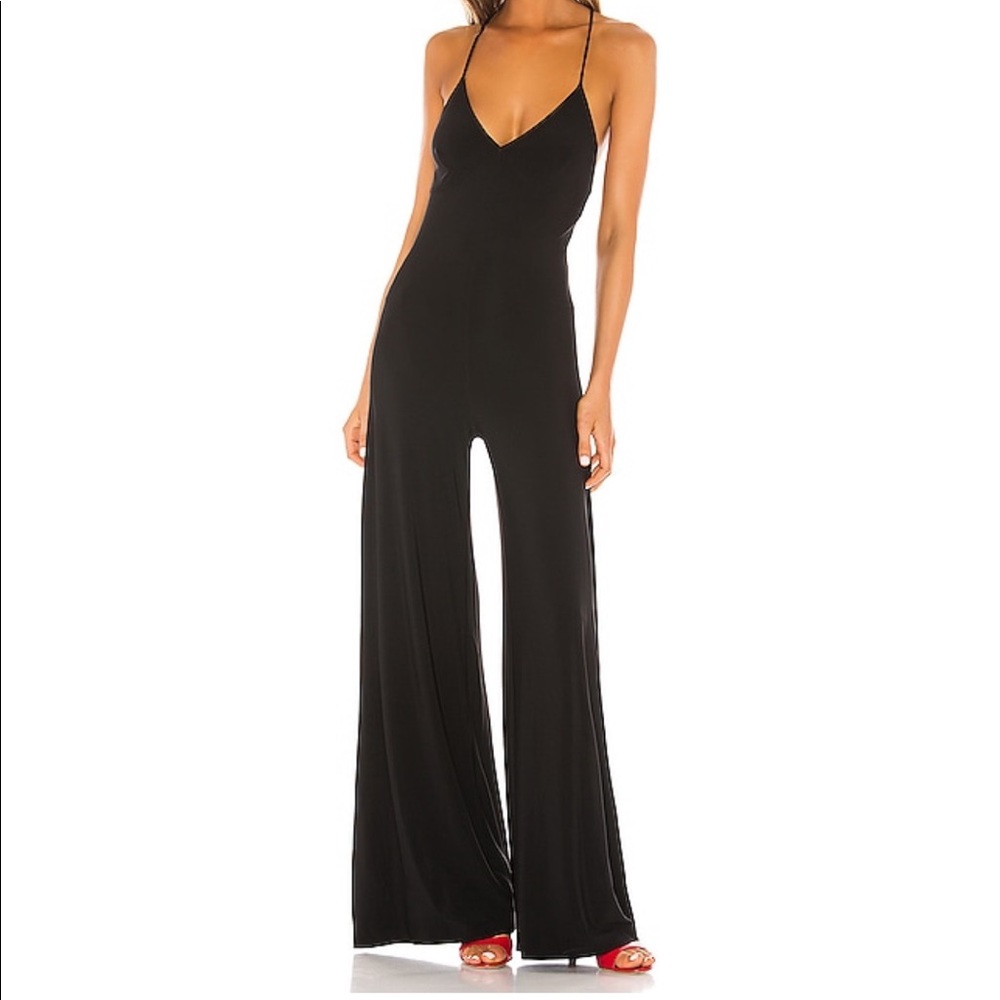 Norma Kamali Low Back Jumpsuit